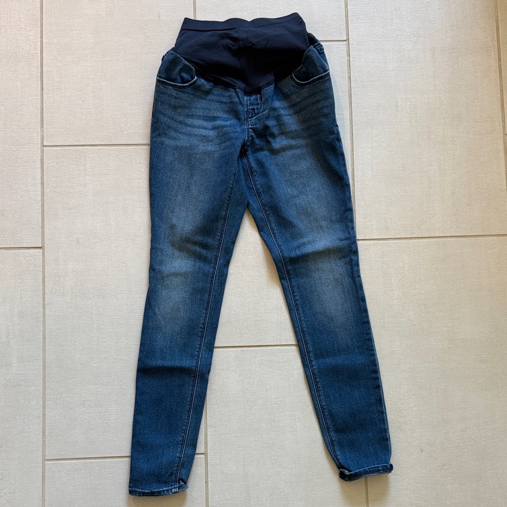 Old Navy Women's Dark Blue Maternity Jeggings